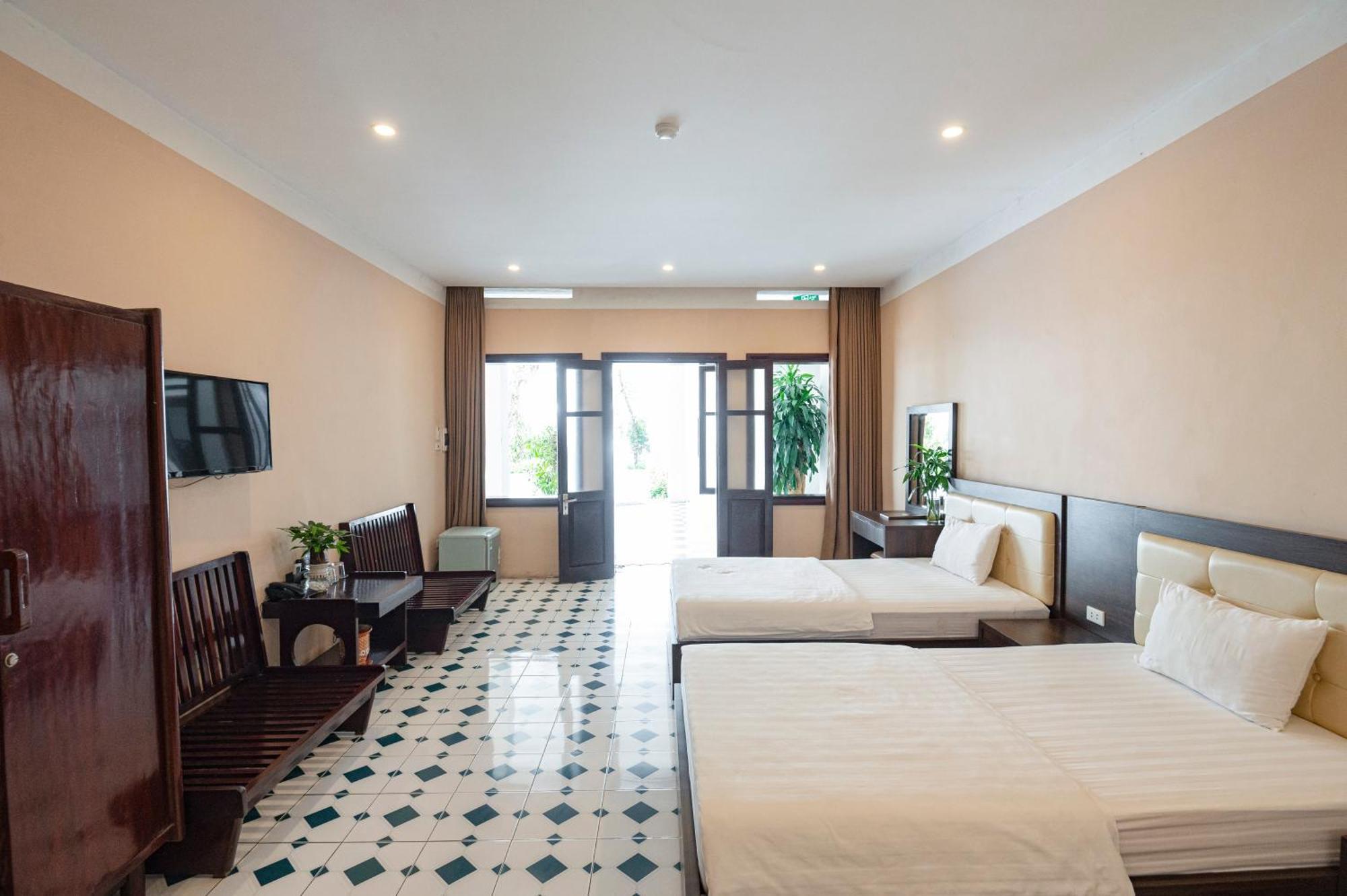 Hotel Khach San Det Nam Dinh Exteriér fotografie