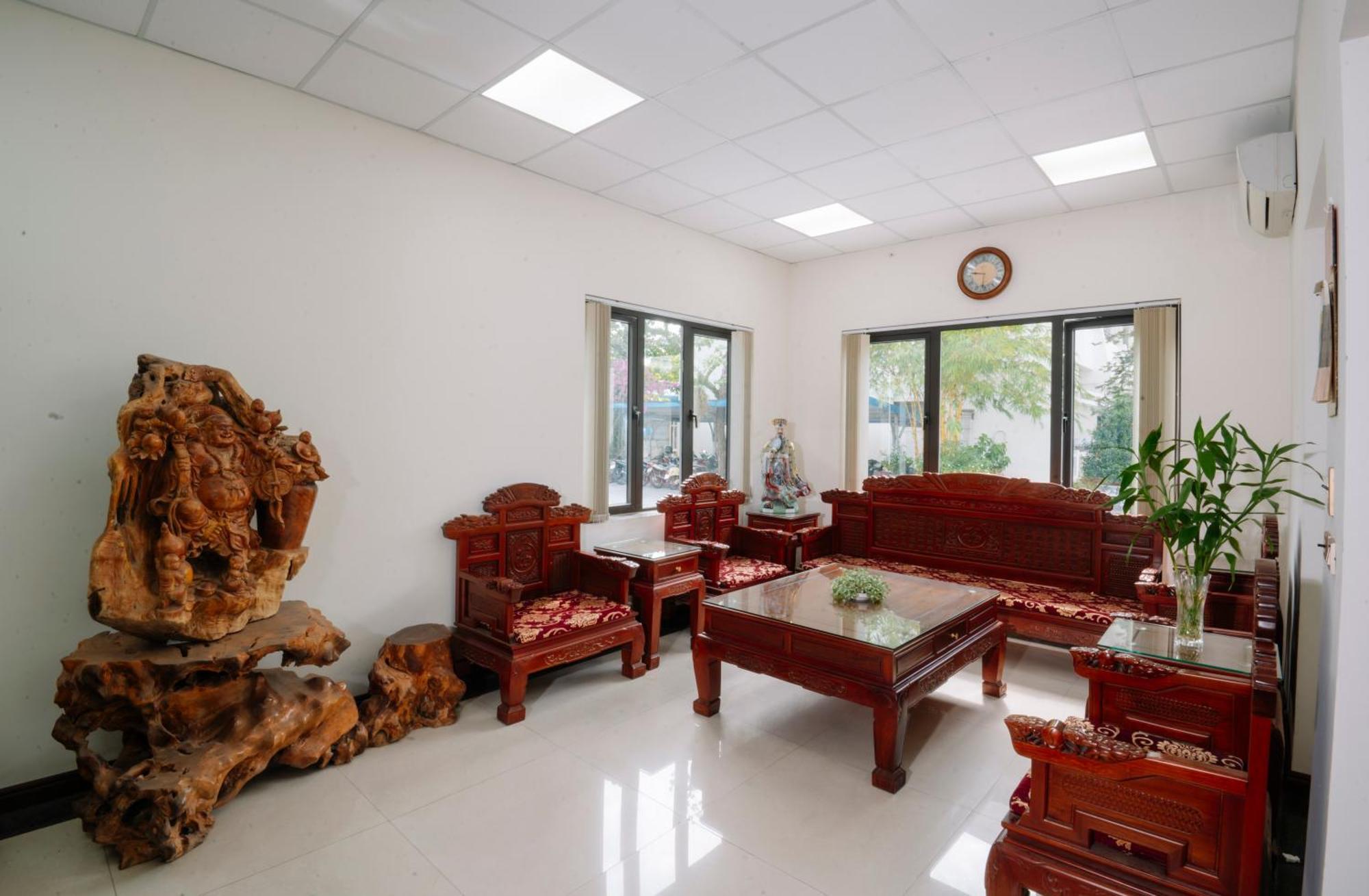 Hotel Khach San Det Nam Dinh Exteriér fotografie